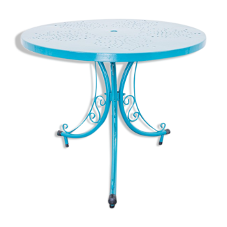 Tiffany iron garden table from the 1950s