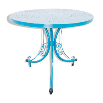 Tiffany iron garden table from the 1950s