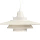 Large layered pendant light by David Mogensen for Superlight. Denmark 1970s