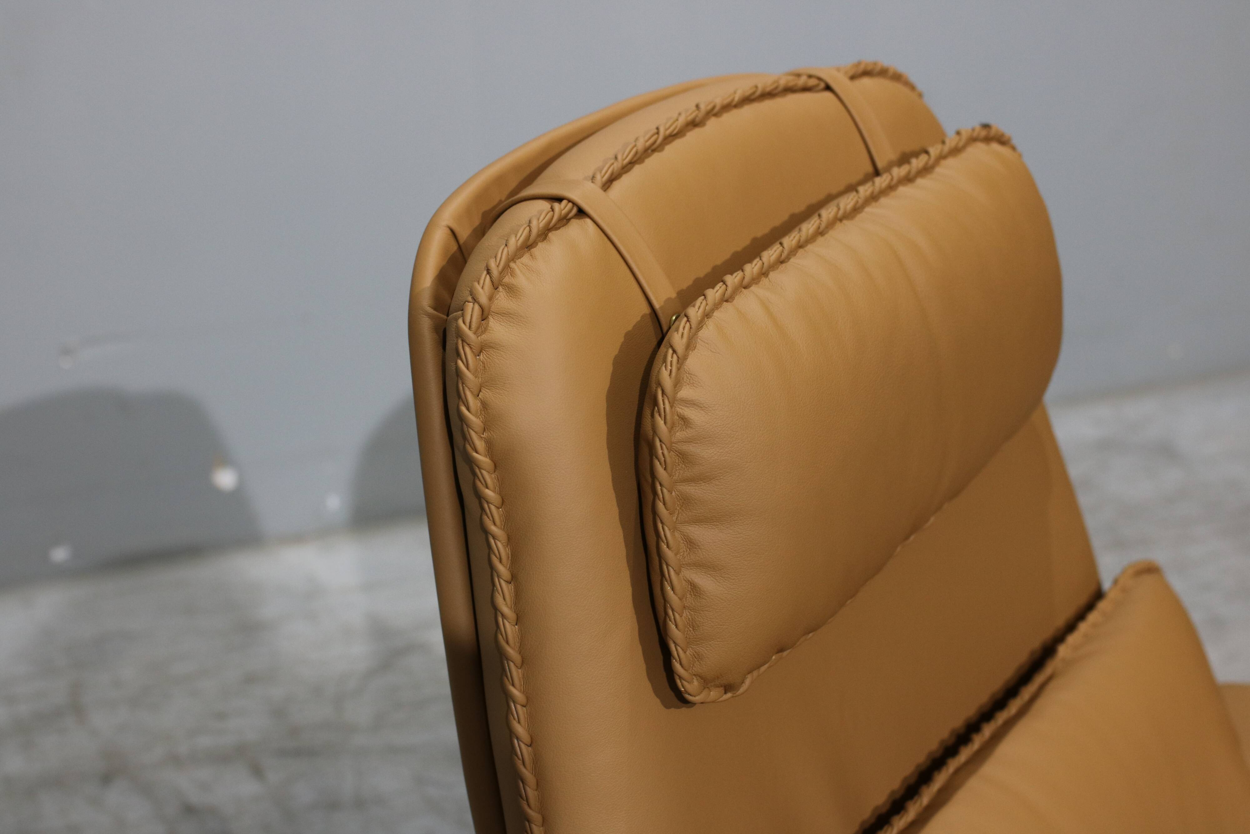 Mid Century Madsen & Schubell MS86 Armchair in Leather