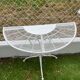 Console table Half-Moon wrought iron