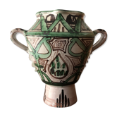 Vintage ceramics vase signed