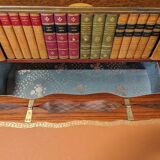 Louis XV Style Marquetry Stepped Desk