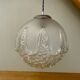 Baladeuse globe vintage en verre XL