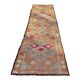 Vintage kurdish herki rug runner, 315 x 88 cm