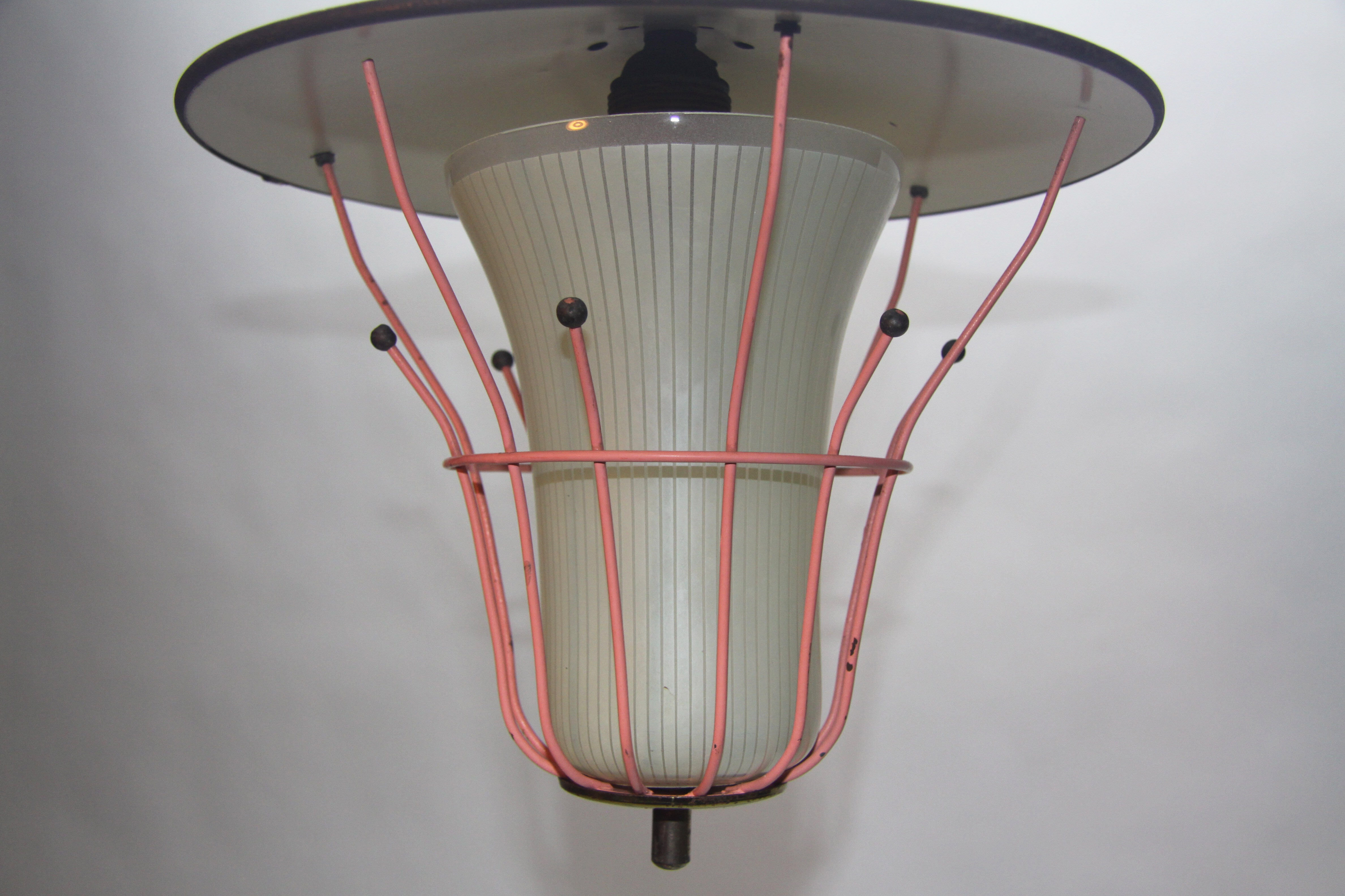 Vintage handing lamp from 1960s