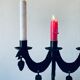 Swedish iron candle holder