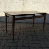 Vintage belmondo coffee table mid century 60s dismountable legs wood