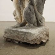 Ancient garden sculpture in terracotta Apollo Italy 20th Century