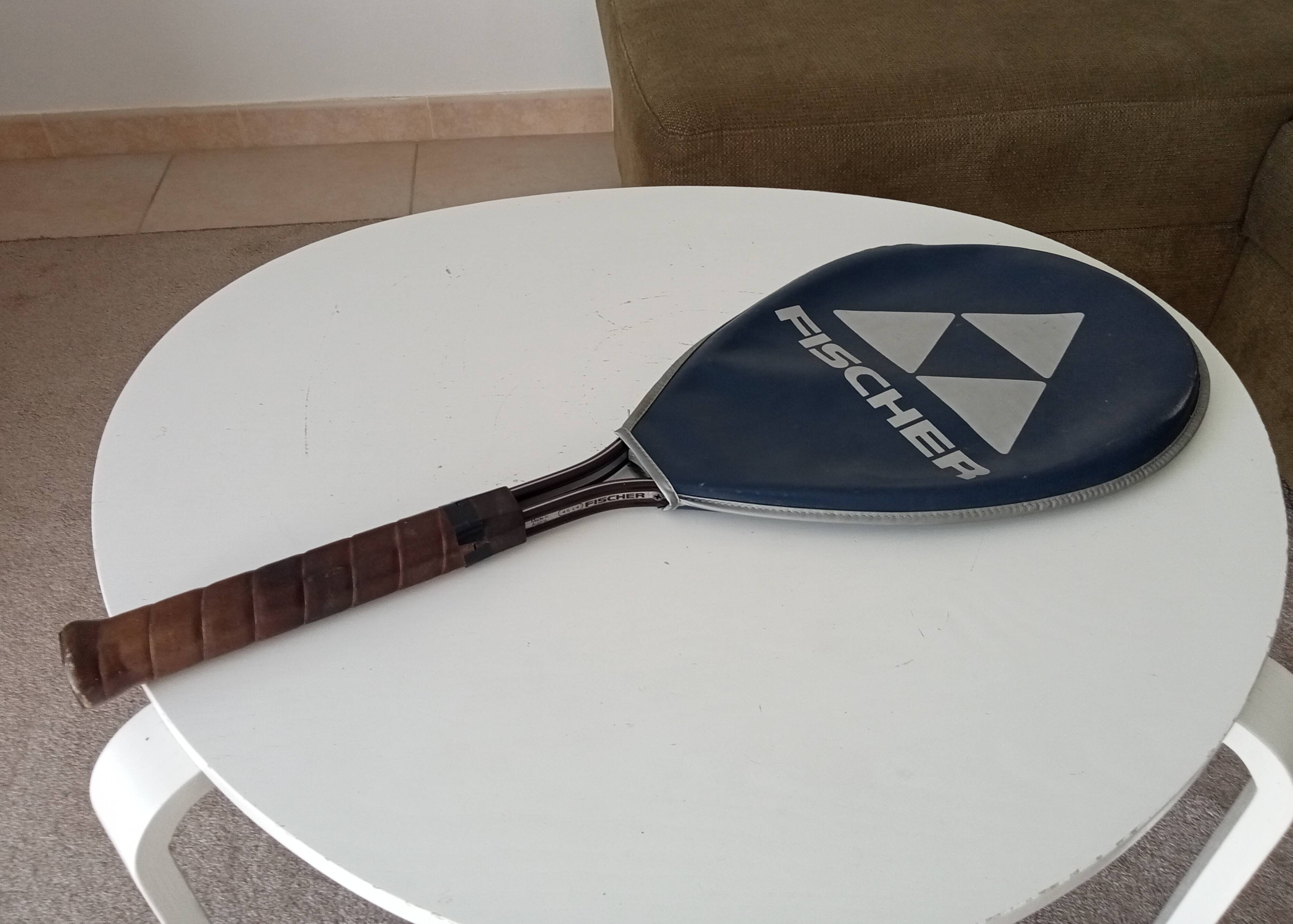Vintage Fischer tennis racket from the 70s/80s.