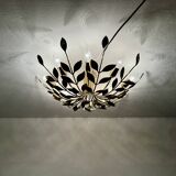 Flush Chandelier by Vereinigte Werkstätten Munich