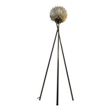 Lampadaire tripode métal année 80