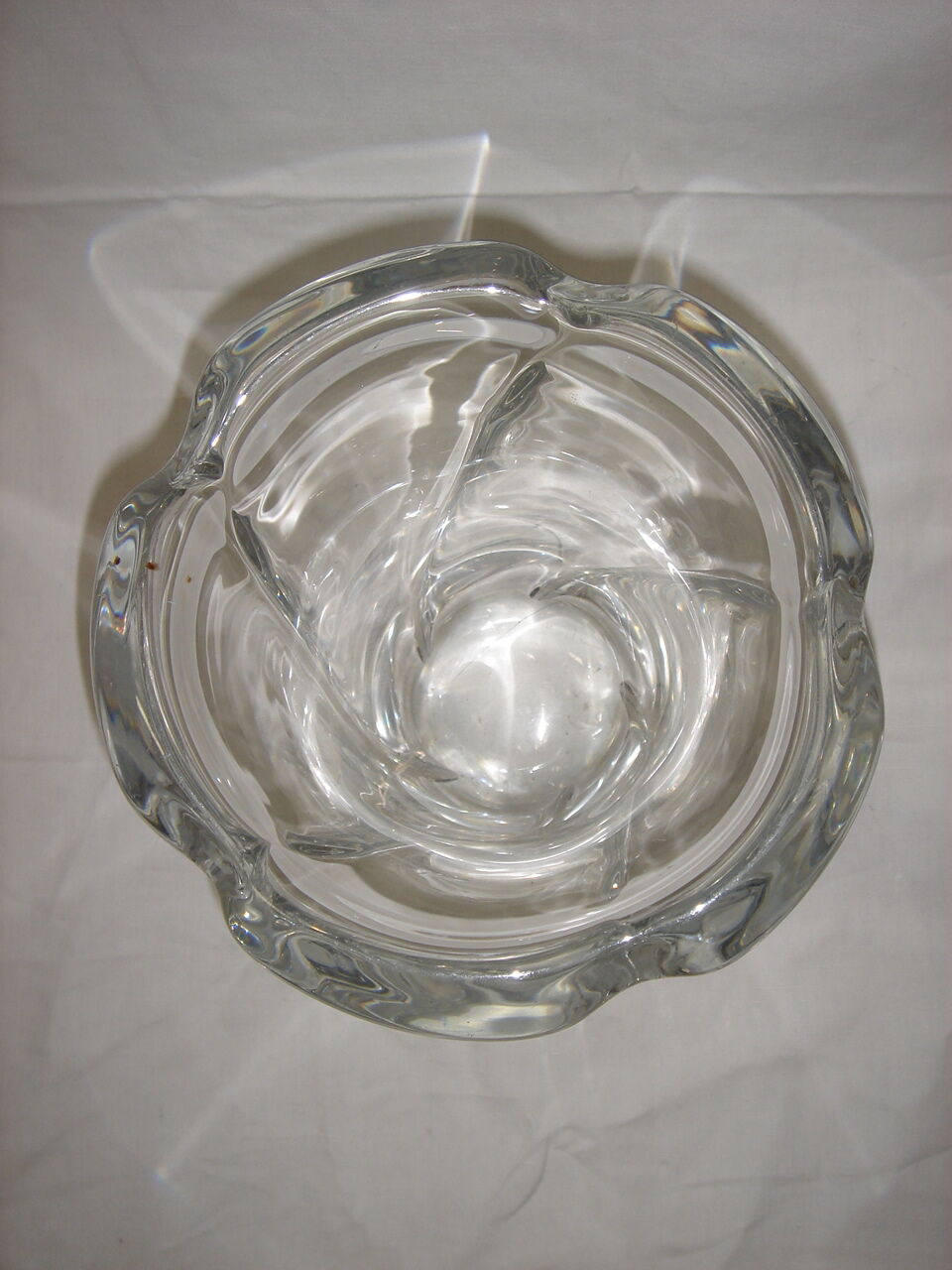 Vase Daum France, 1970, H24cm