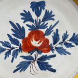 Plat En Faience Polychrome - Bruges - XIXème