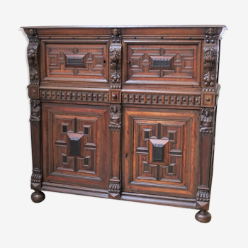 Antique flemish cabinet