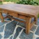 Table  basse de ferme chêne massif