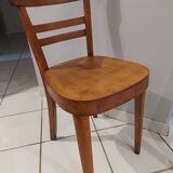 Suite de 6 chaises de bistrot Fischel 1930