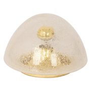glass Space Age ceiling lights by Hoffmeister, Germany, 1960s