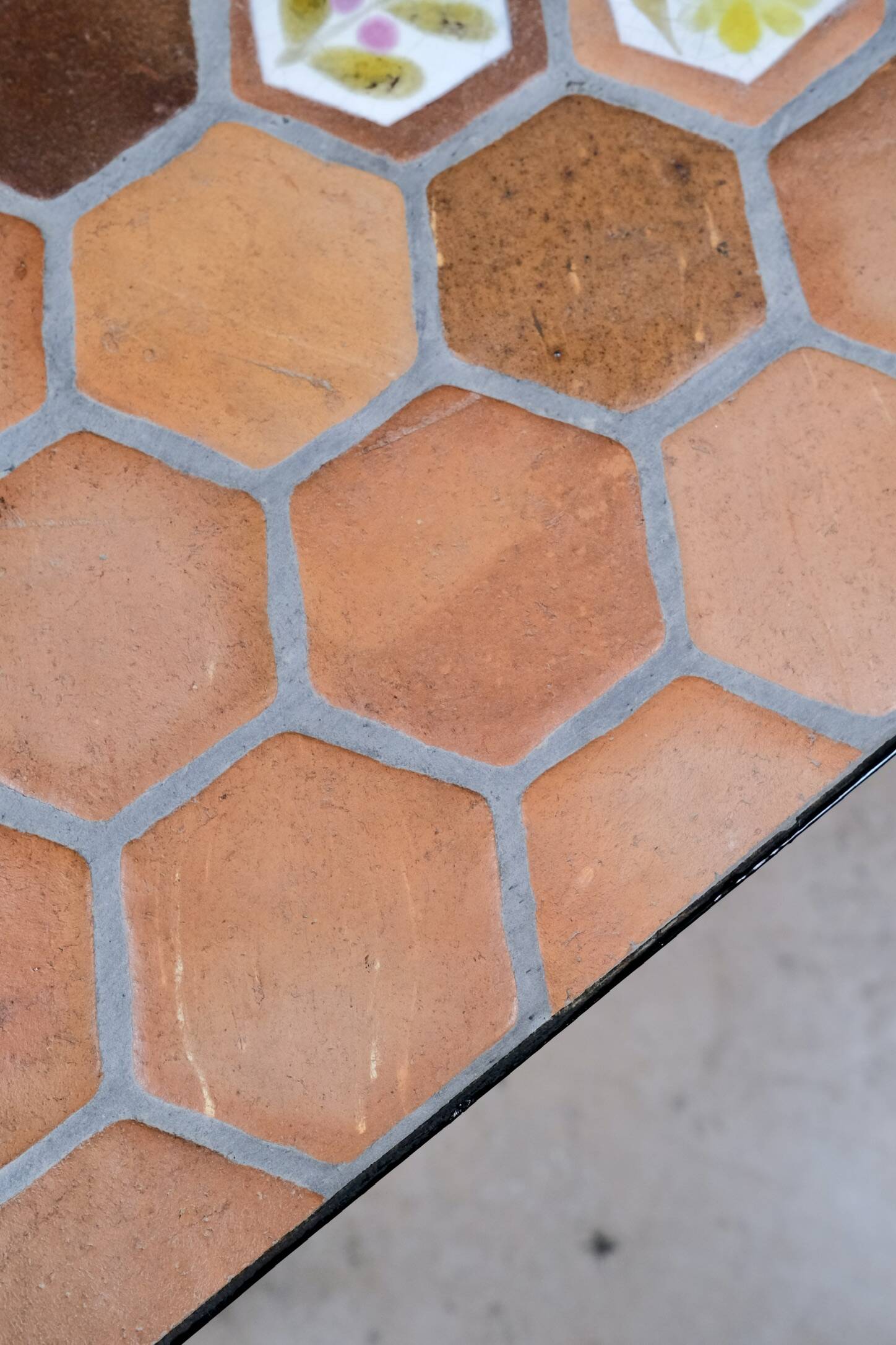 Rectangular ceramic coffee table by Roger Capron, Vallauris, 1960s