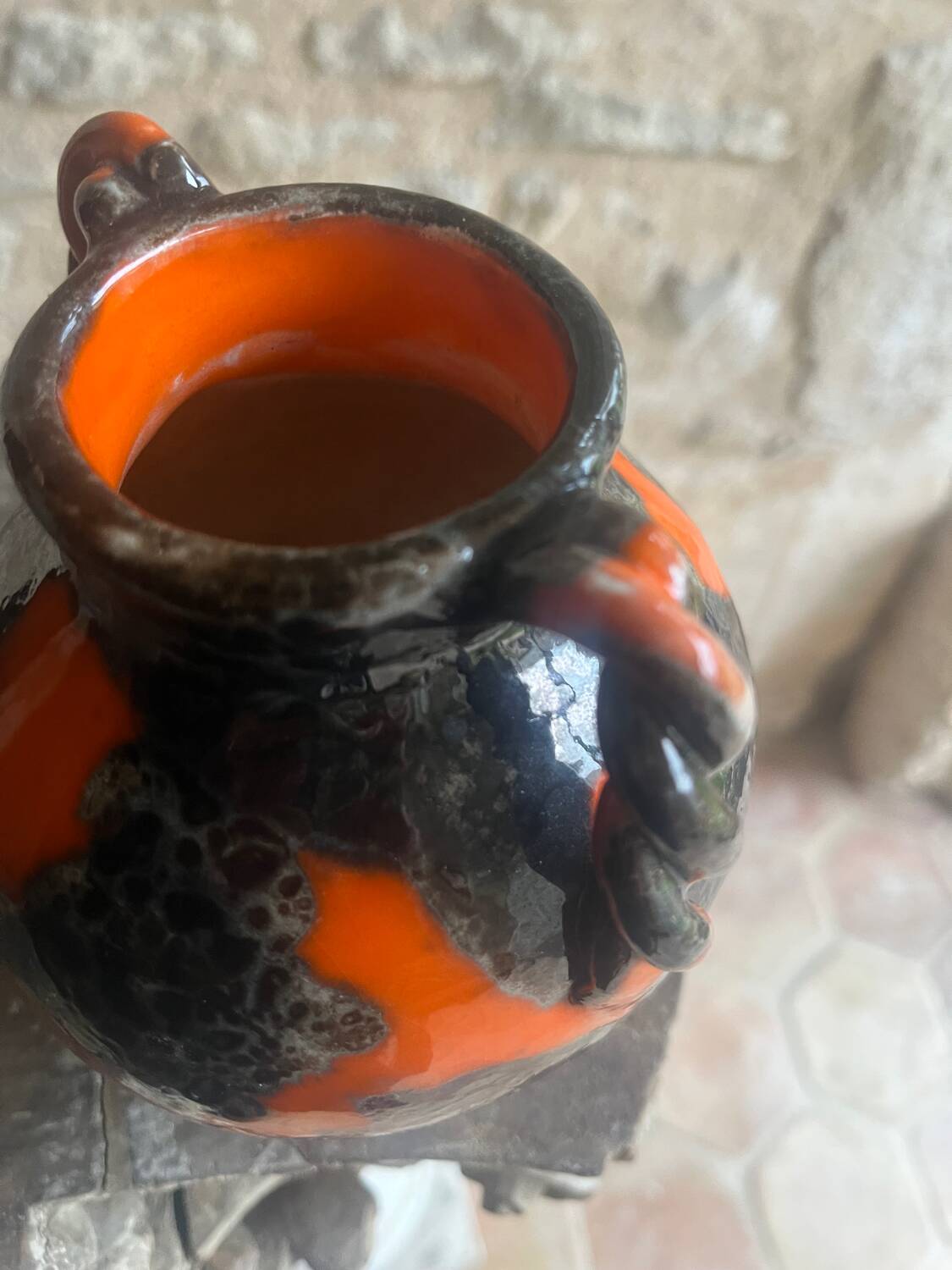 Massier Jérôme. Vallauris. Vase, 1950s, H 14.5 cm