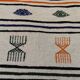 Handmade rug with Berber patterns