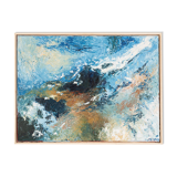 From Above, Oil on Canvas, 83 x 63 cm