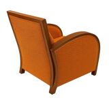 Pair of Art Deco club armchairs