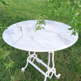Marble top table