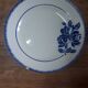 Série de plats Badonviller Fleurs bleues