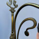 Swan neck brass lamp Art Nouveau
