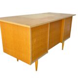 1950s oak desk