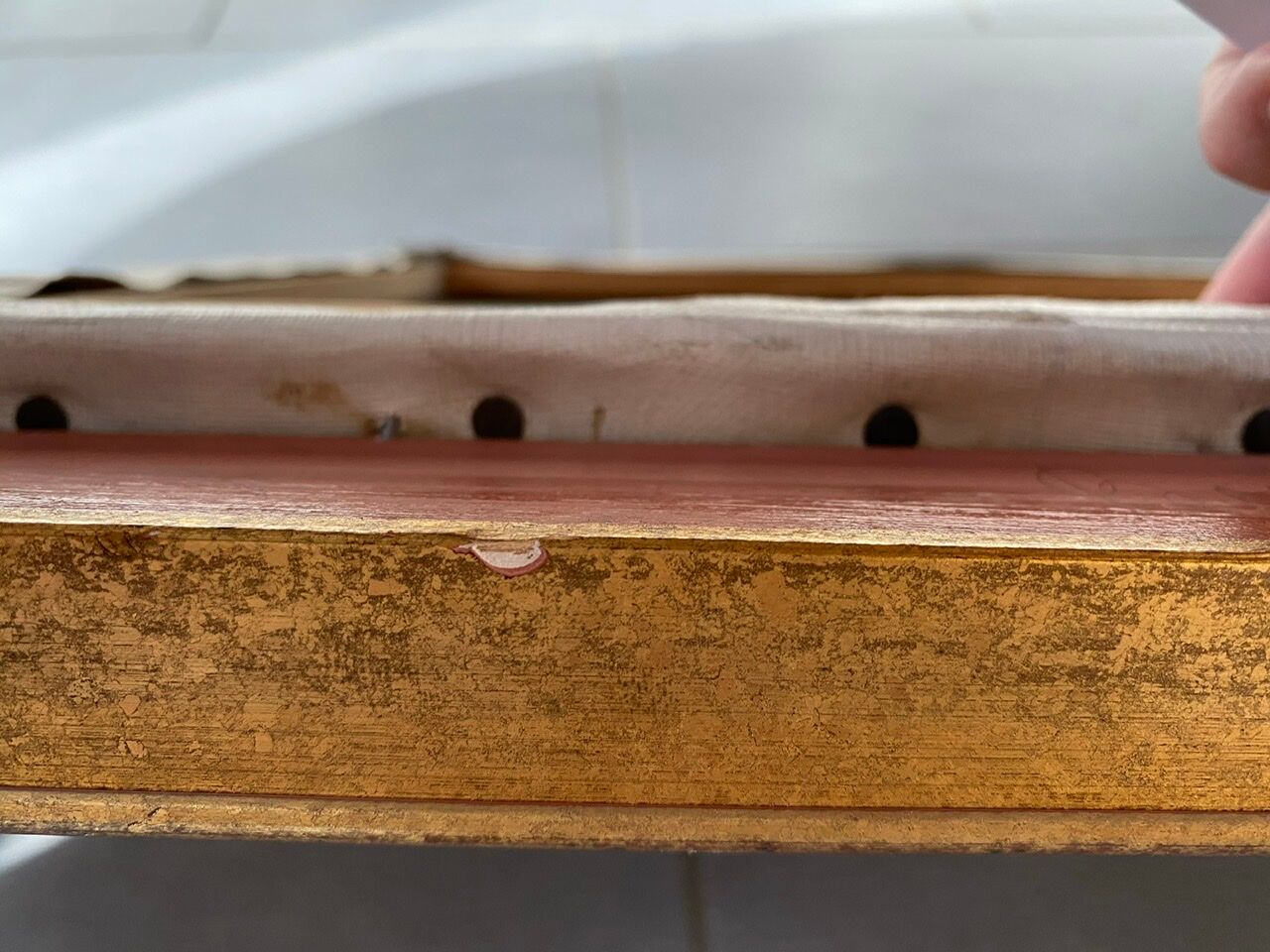 Antique painting, Still life with wild flowers, signed, 20th century