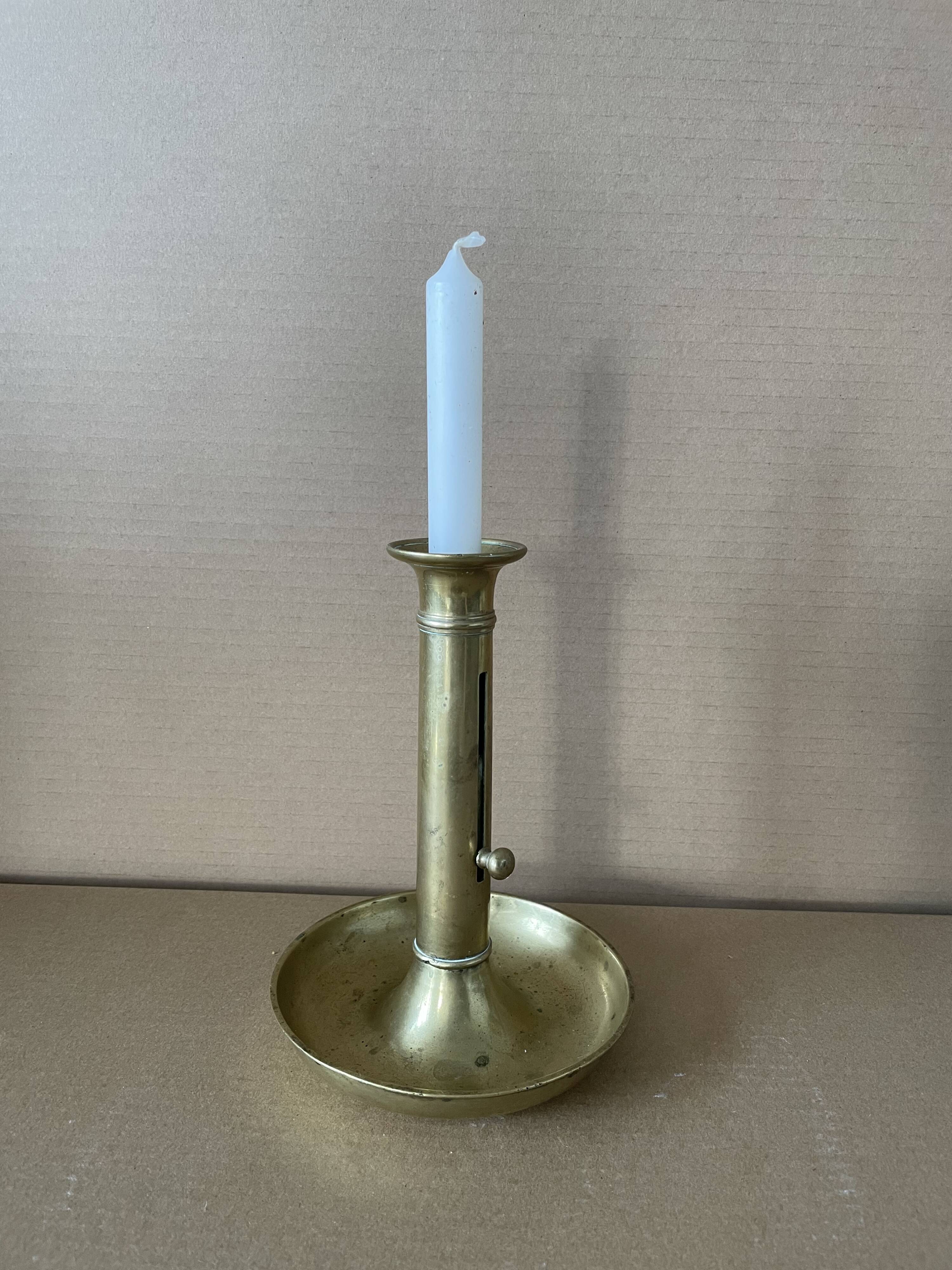 Chandelier à binet en bronze