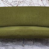 Curved sofa by Gigi Radice for Minotti, 1950