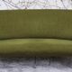 Curved sofa by Gigi Radice for Minotti, 1950