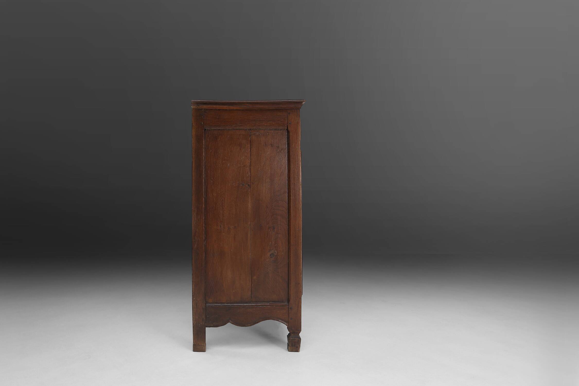 Rustic Flemish Cabinet, 1850s