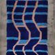 Handmade pure Moroccan wool rug size 200 x 300 cm