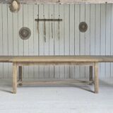 Farmhouse table with extensions