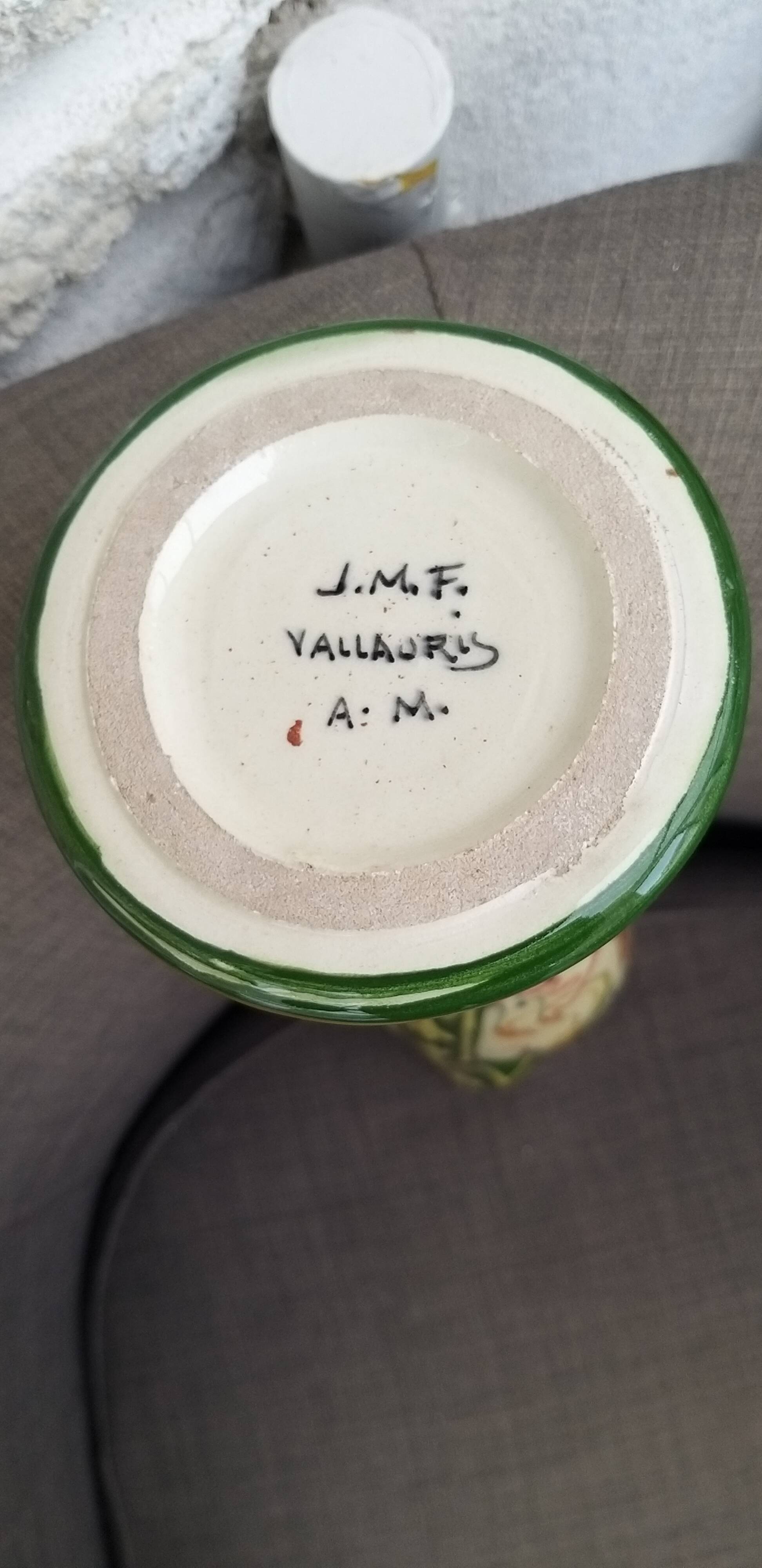 Vase by Jérôme Massier Fils, Vallauris