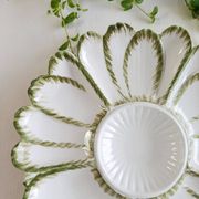 Assiette à artichaut en céramique italienne