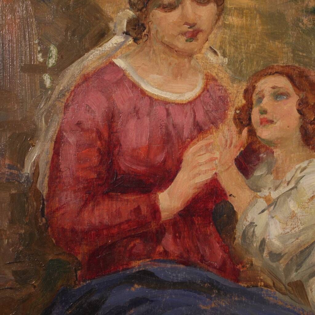 20th century painting signed Grassis G.