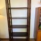 Large vintage rattan shelf/bookcase