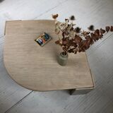 Table basse oeil en pierre