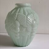Vase verre de clichy