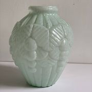 Vase verre de clichy