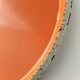 Vintage dish orange