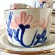 Tasses  vintage fleuries