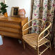 Fauteuil Chaise en rotin / osier vintage