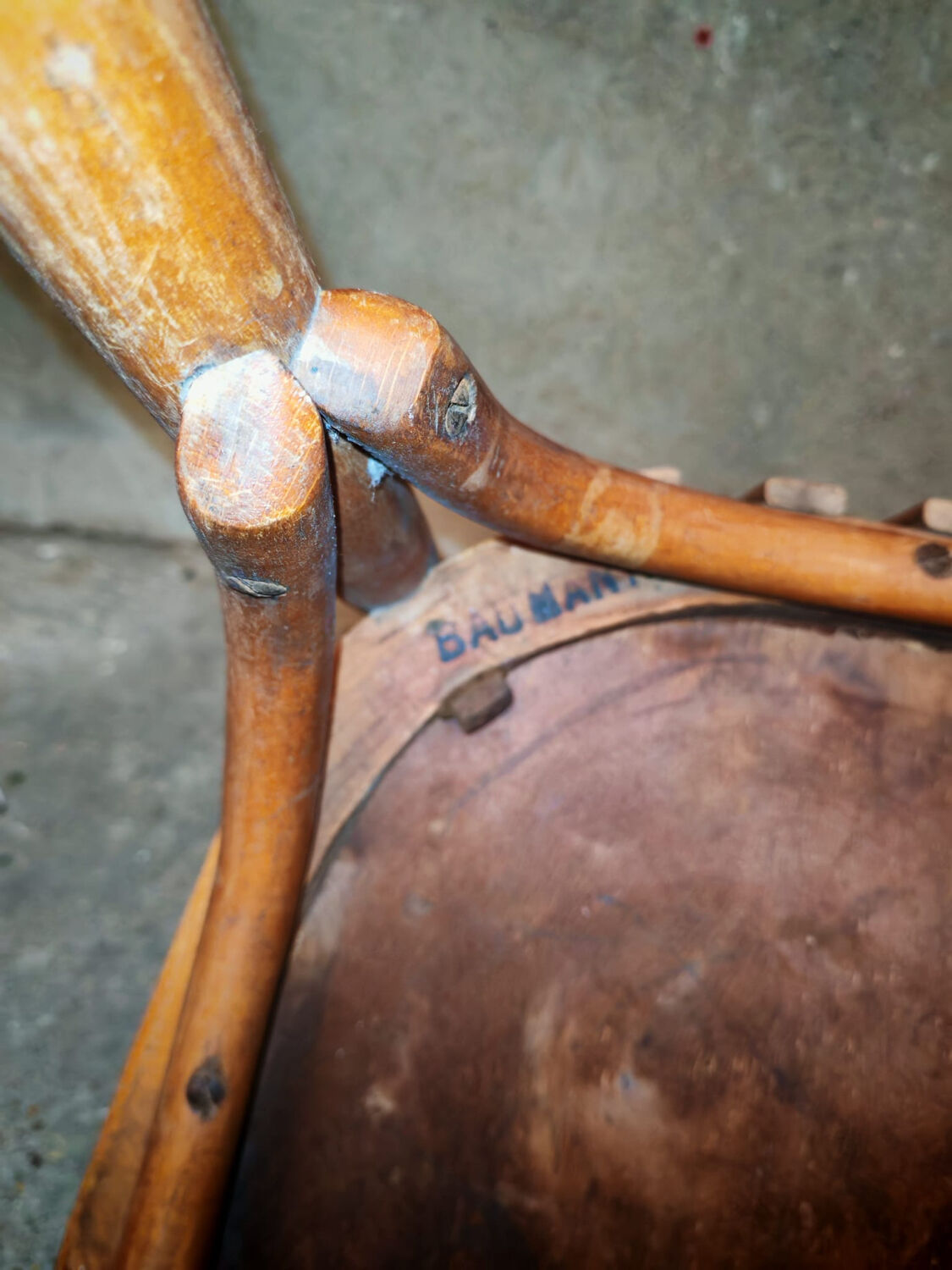 2 authentic Baumann chairs