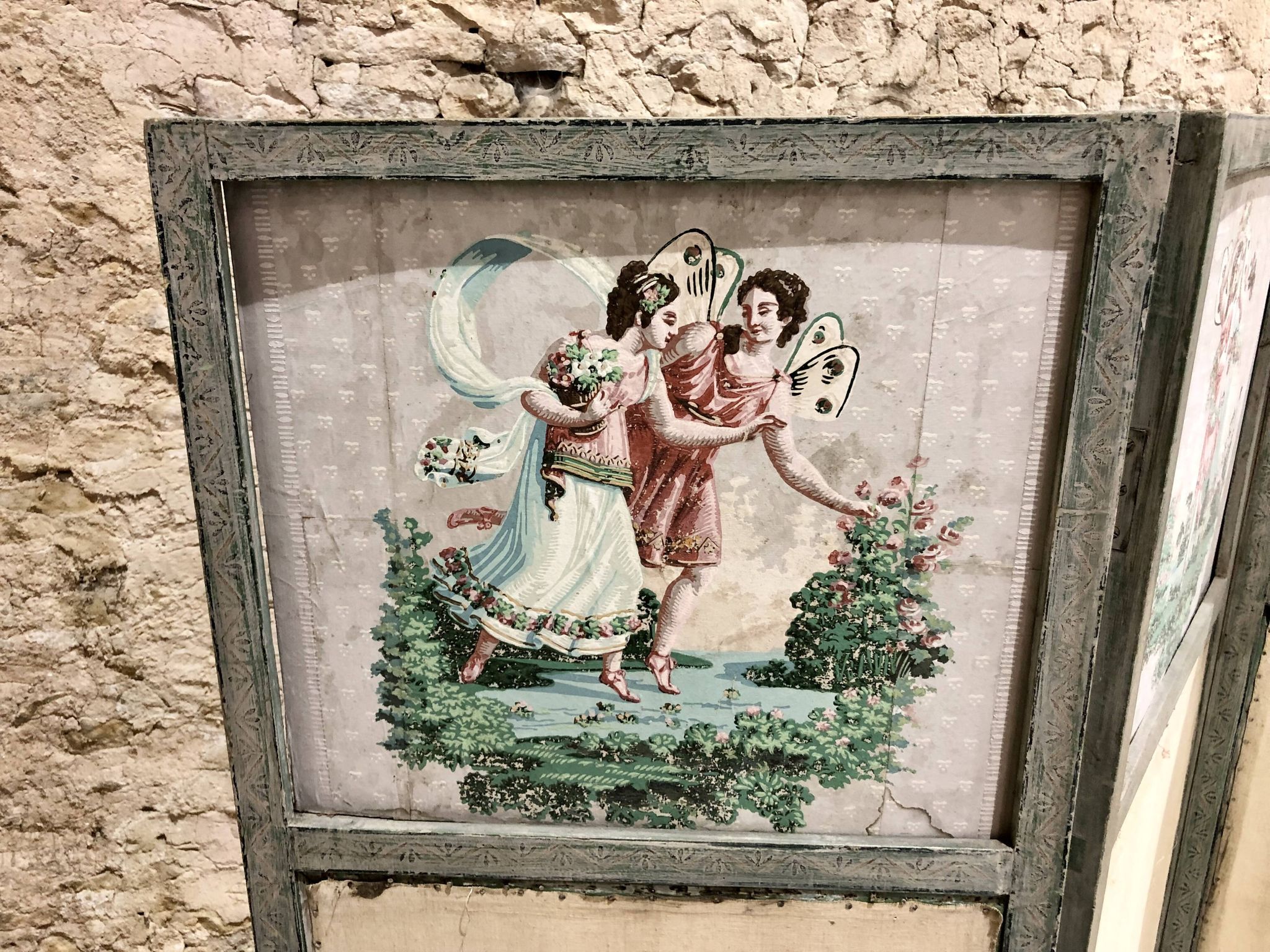 Paravent romantique